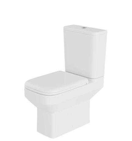 Zara Square Rimless Close Coupled WC Set