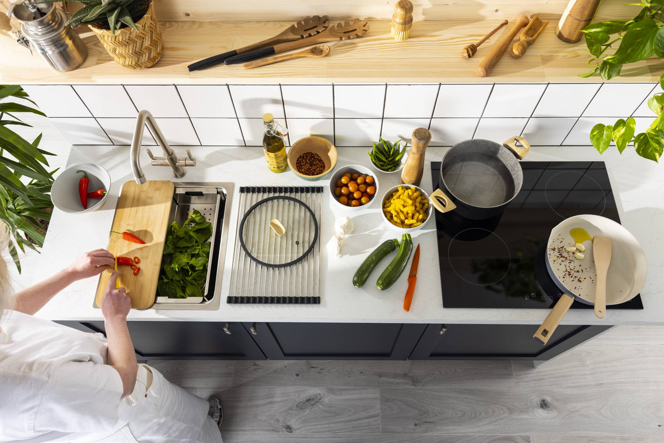 System Sync - Stainless Steel Sink System (Inset or Undermount) - Kitchen Sink