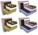 Langley Living Roof: Extensive Sedum Mat System or Sedum Plug System