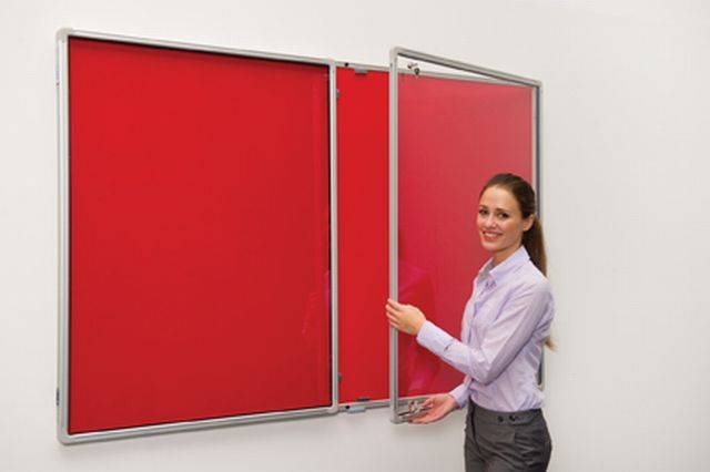 Tamperproof FlameShield® Flame Resistant Noticeboard