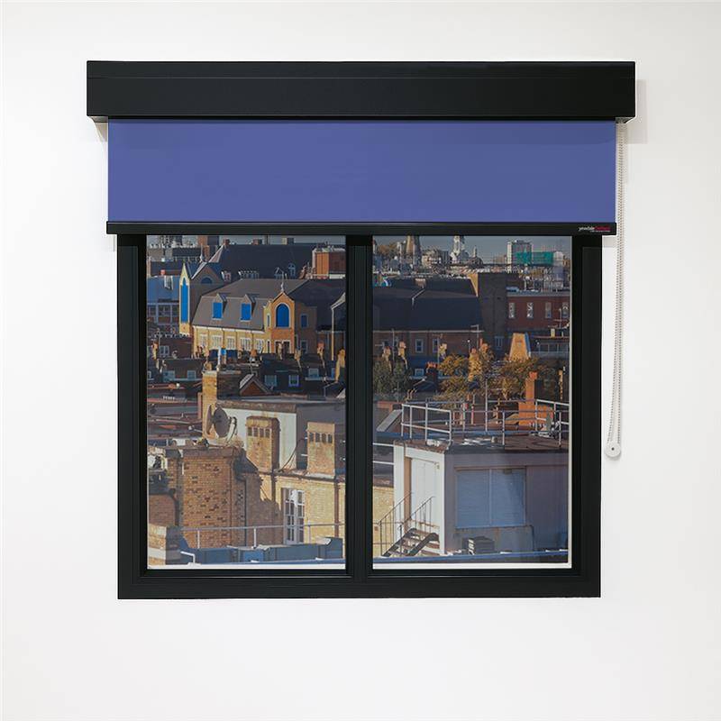 YewdaleDefiant® C27 Cassetted roller blind with 230v electric motor - Blind