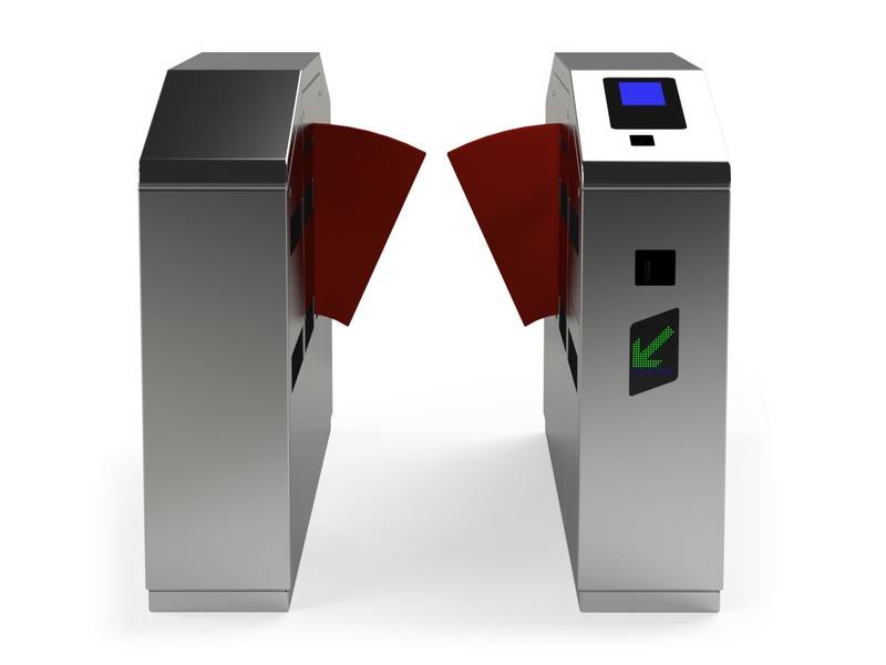 Metro Bi-Parting Gate Ticket Turnstile Gate