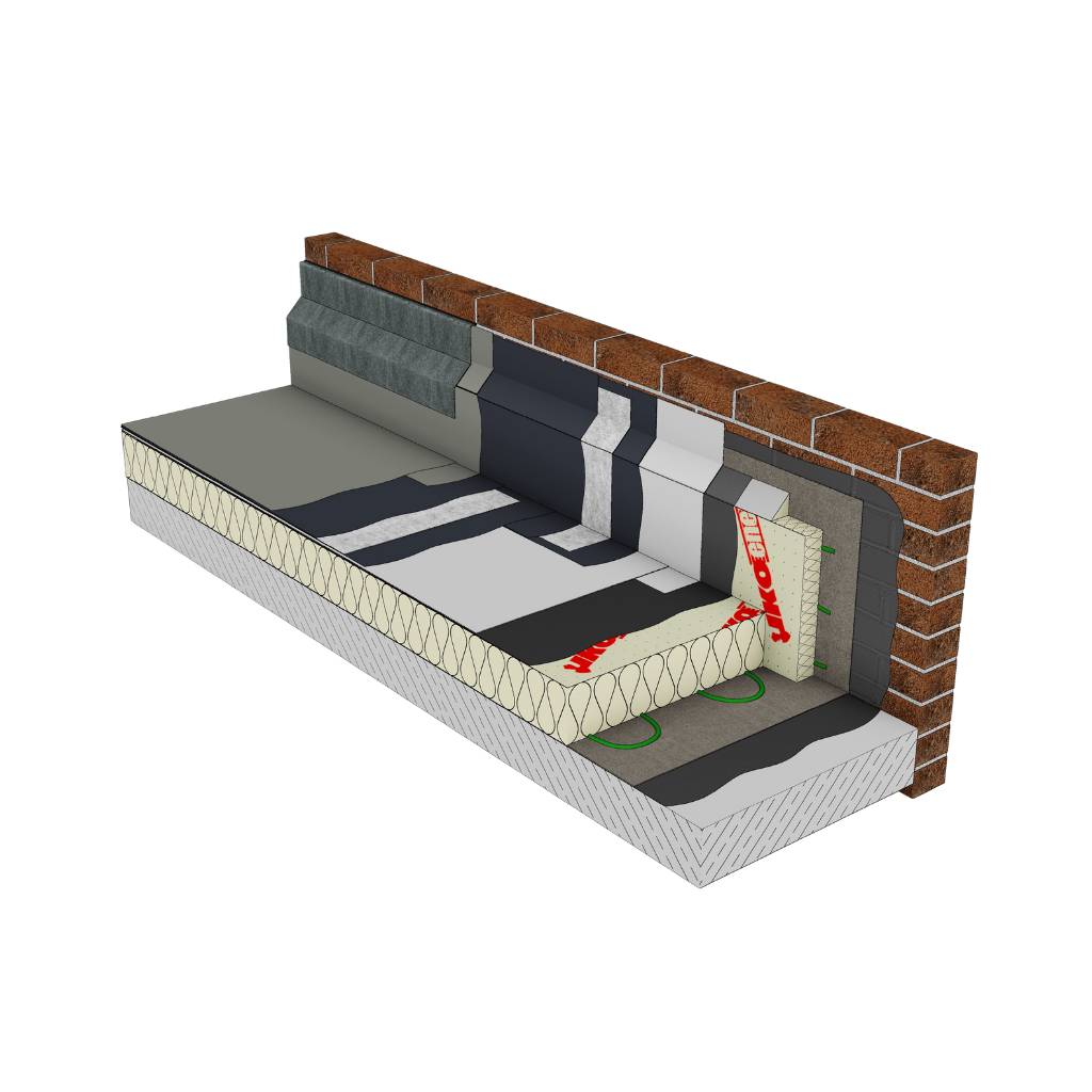 IKO tanetech R EC/UV - Single Component Cold Applied Liquid System for Flat and Pitched Roofs - Flat roof system