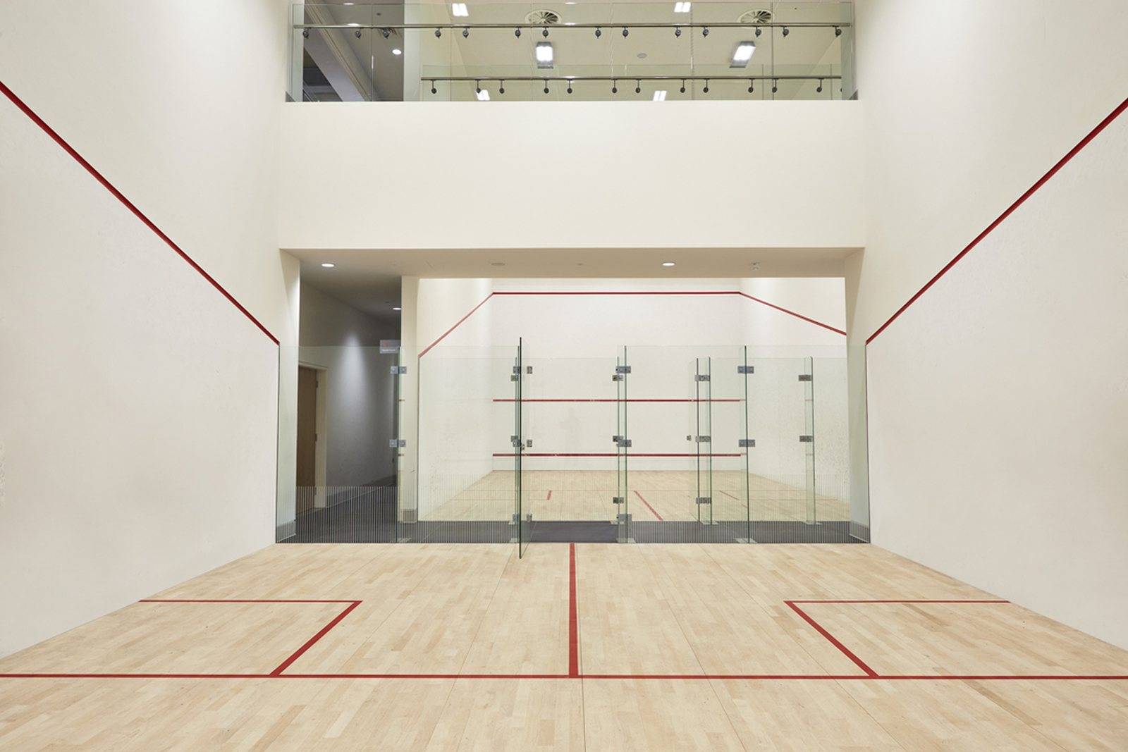 SylvaSquash solid hardwood squash flooring system - Sprung Flooring for Squash Courts