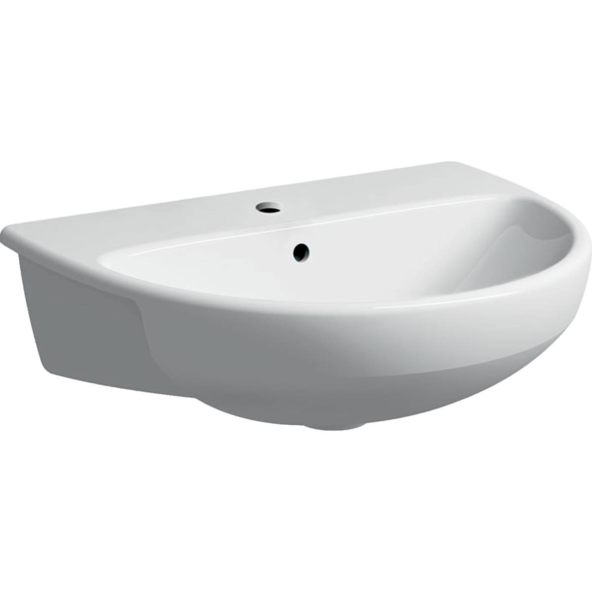 Selnova semirecessed washbasin