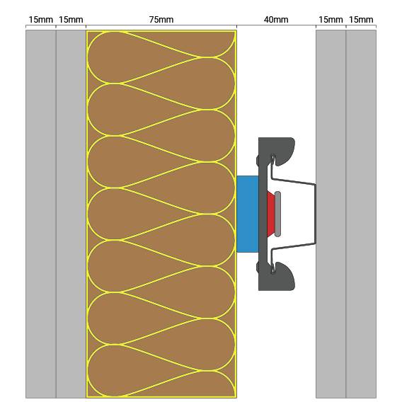 Stud Wall Partition – Part E soundproofing