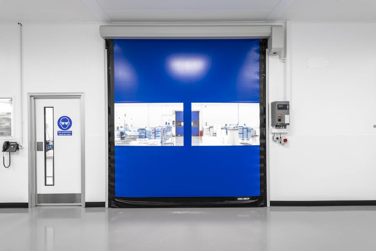 ASSA ABLOY HS9120GAT High Speed Door - High Speed Door for Cleanrooms