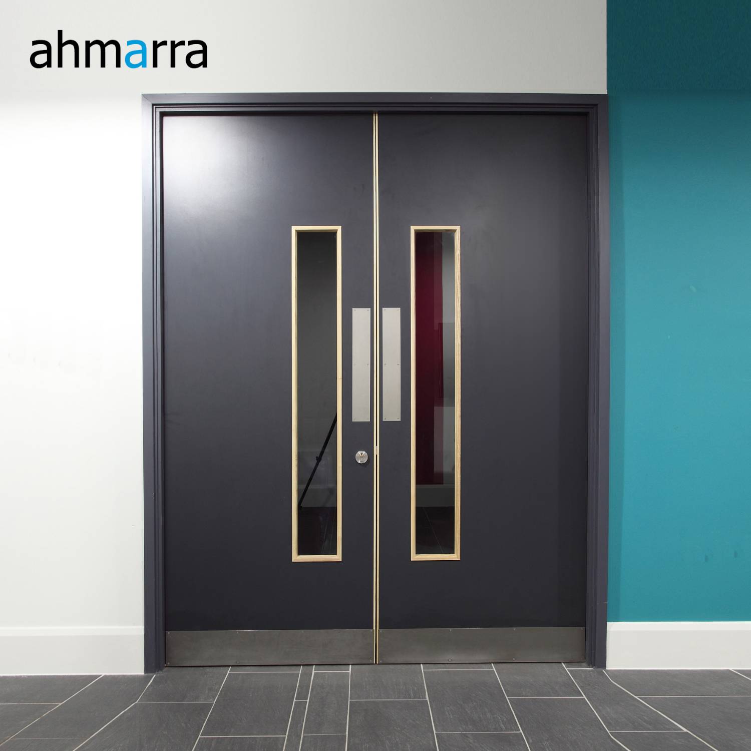 Double Fire Doors - Double Action | Education Range - Timber Doorsets ...