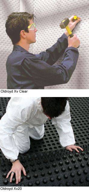Oldroyd Xv Clear/ Xv Black/ Xv20 - Polypropylene Cavity Drainage Membrane for Waterproof Barrier or Drainage Layer