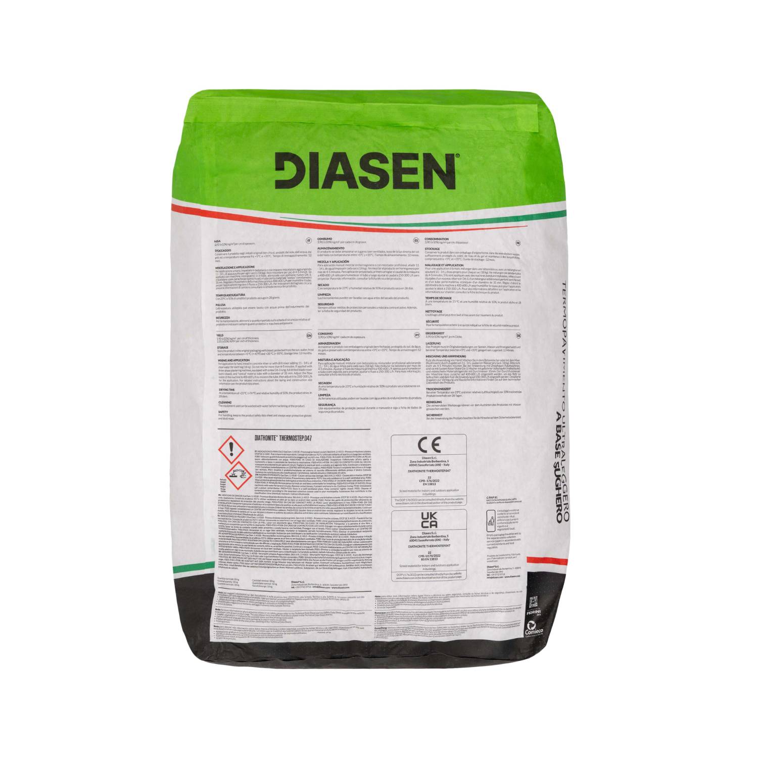 Diasen Diathonite Thermostep.047 Screed - Cork Lime Insulating Floor Screed