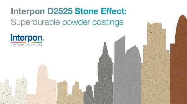 Powder Coating - Interpon D2525 Stone Effect