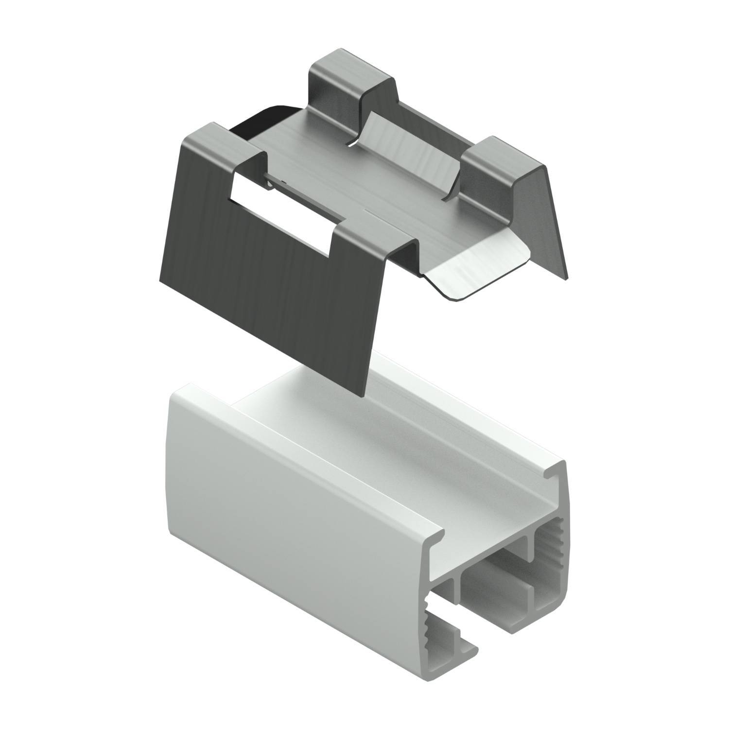 TrackTrim Click - Curtain Track Recess System