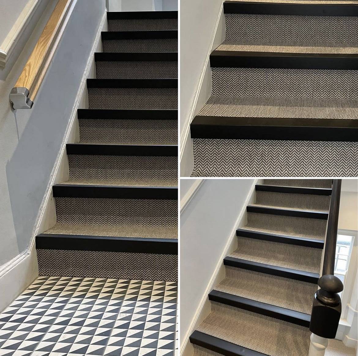 Black Anodised Aluminium Stair Nosing - Stair Nosing