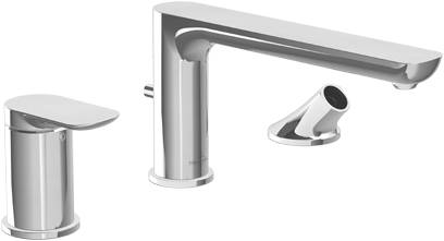 O.novo Three-hole Bath&nbsp;Rim Mixer TVT104002000