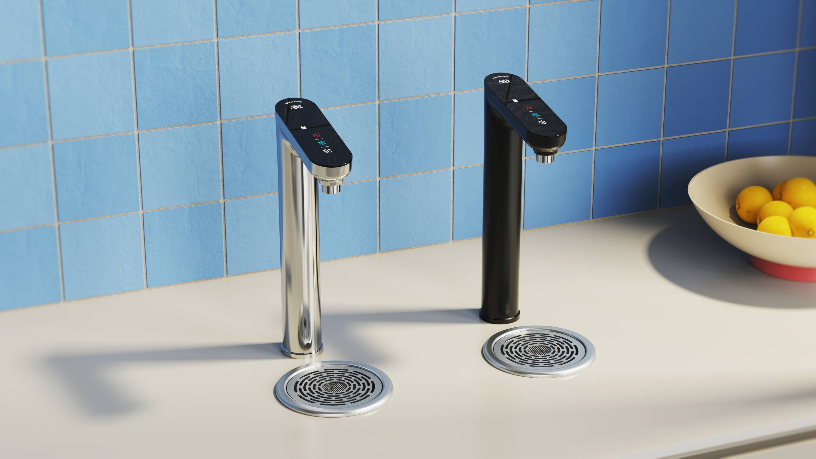 Aqua illi - Boiling, Chilled & Sparkling (BCS) Water Tap - Fully Integrated Water Tap System