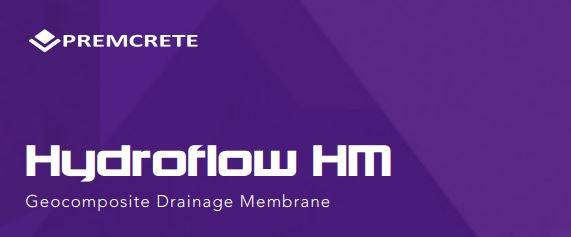 Preflex Hydroflow HM - HDPE cuspated drainage membrane