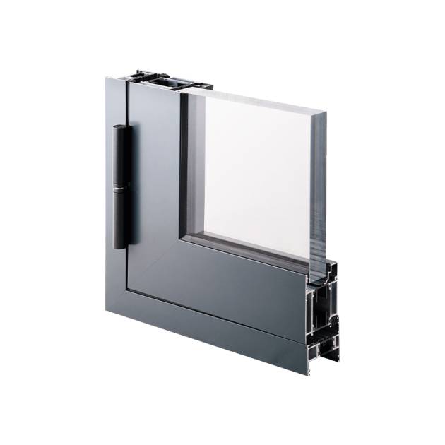 AluK 58BD Residential Door System - Aluminium Rebated Door