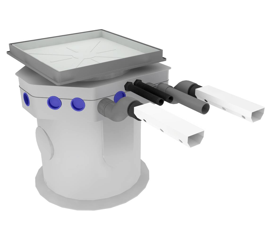 Newton Titan-Pro - Basement Waterproofing Sump Pump System - Cavity Drain Pumping System