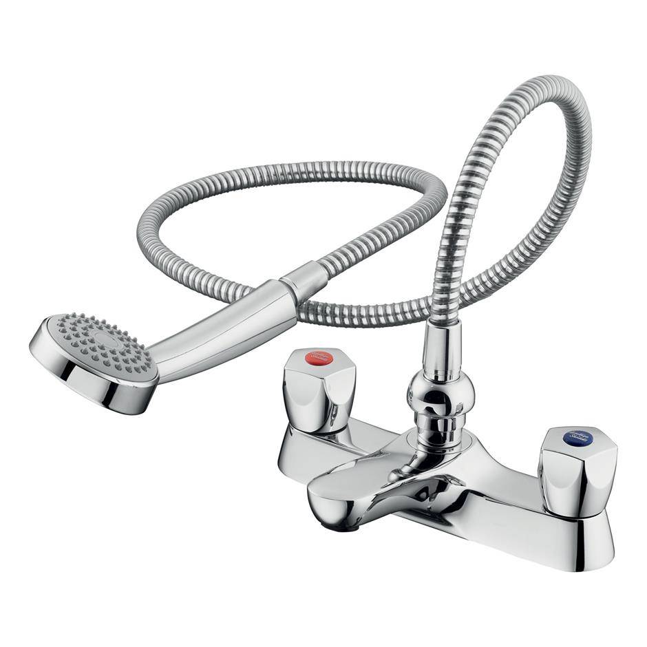 Sandringham 21 Dual Control Two Hole Bath Shower Mixer