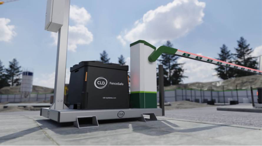 CLD RiseMaster Solar Barrier - Automatic Boom Arm Barrier 