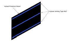 Hyload Protection Board  - Polymeric board for protecting membranes