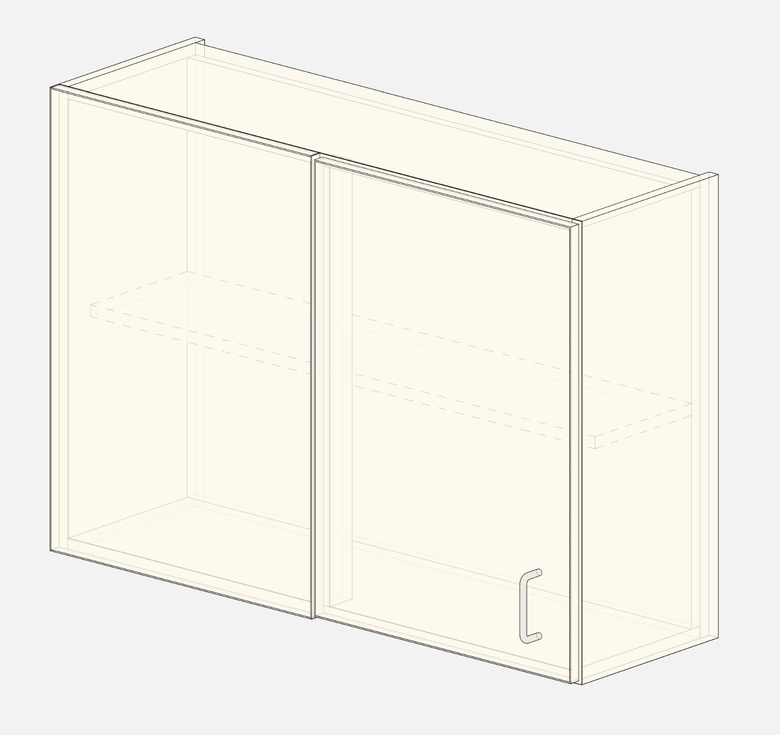 Education Corner Wall Unit 