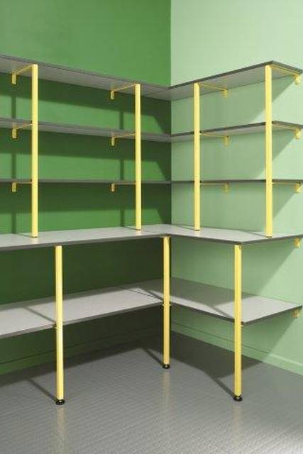 Shelving - Fixed Heavy Duty Wall Mounted