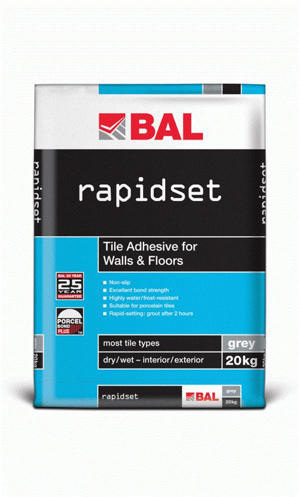 Rapidset - Tile adhesive