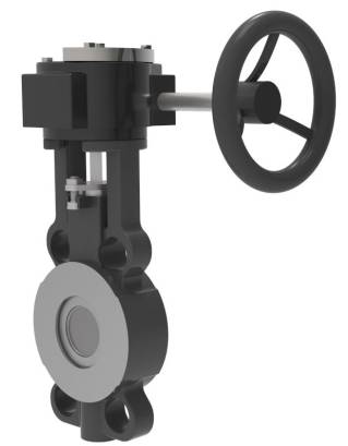 PN40 Semi-Lugged High Performance Double Regulating Butterfly Valve