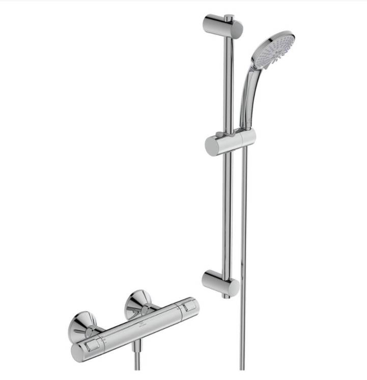 Ceratherm T25 - Exposed Thermostatic Shower Mixer Pack