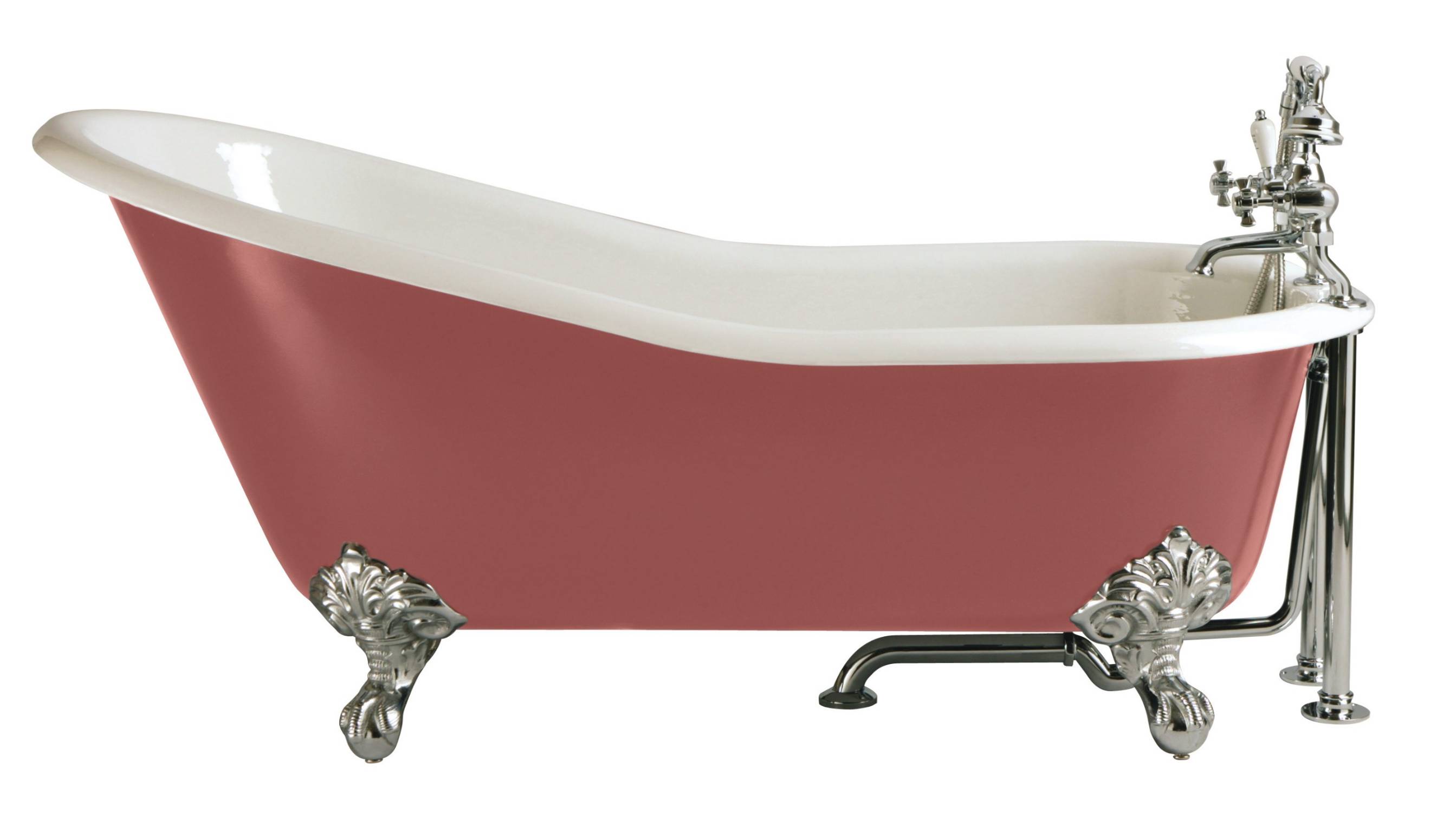 BRT25 - Freestanding Cast Iron Slipper Bath