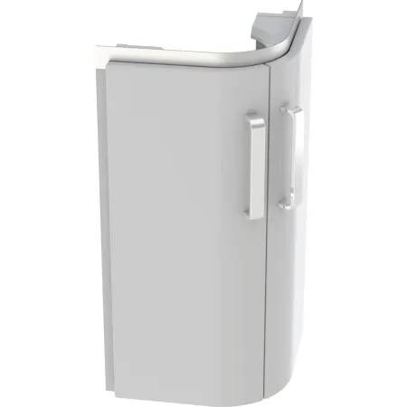 Geberit Selnova Compact Cabinet For Corner Handrinse Basin, With Two Doors - Cabinet