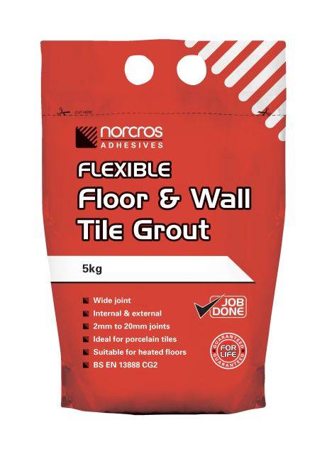 Flexible Floor and Wall Tile Grout