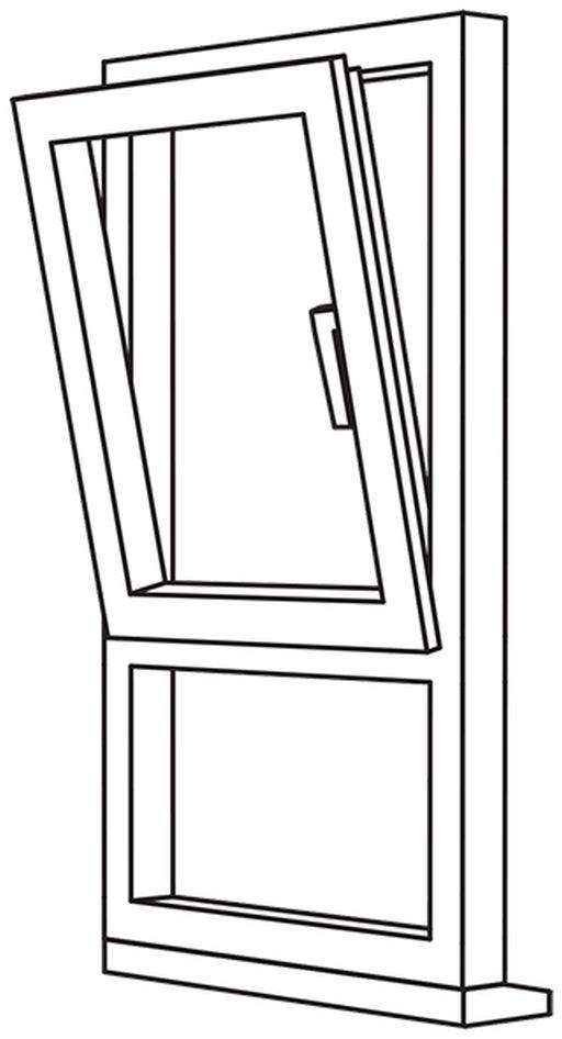 Traditional 2500 Tilt & Turn - TT8 Opener/Fixed  