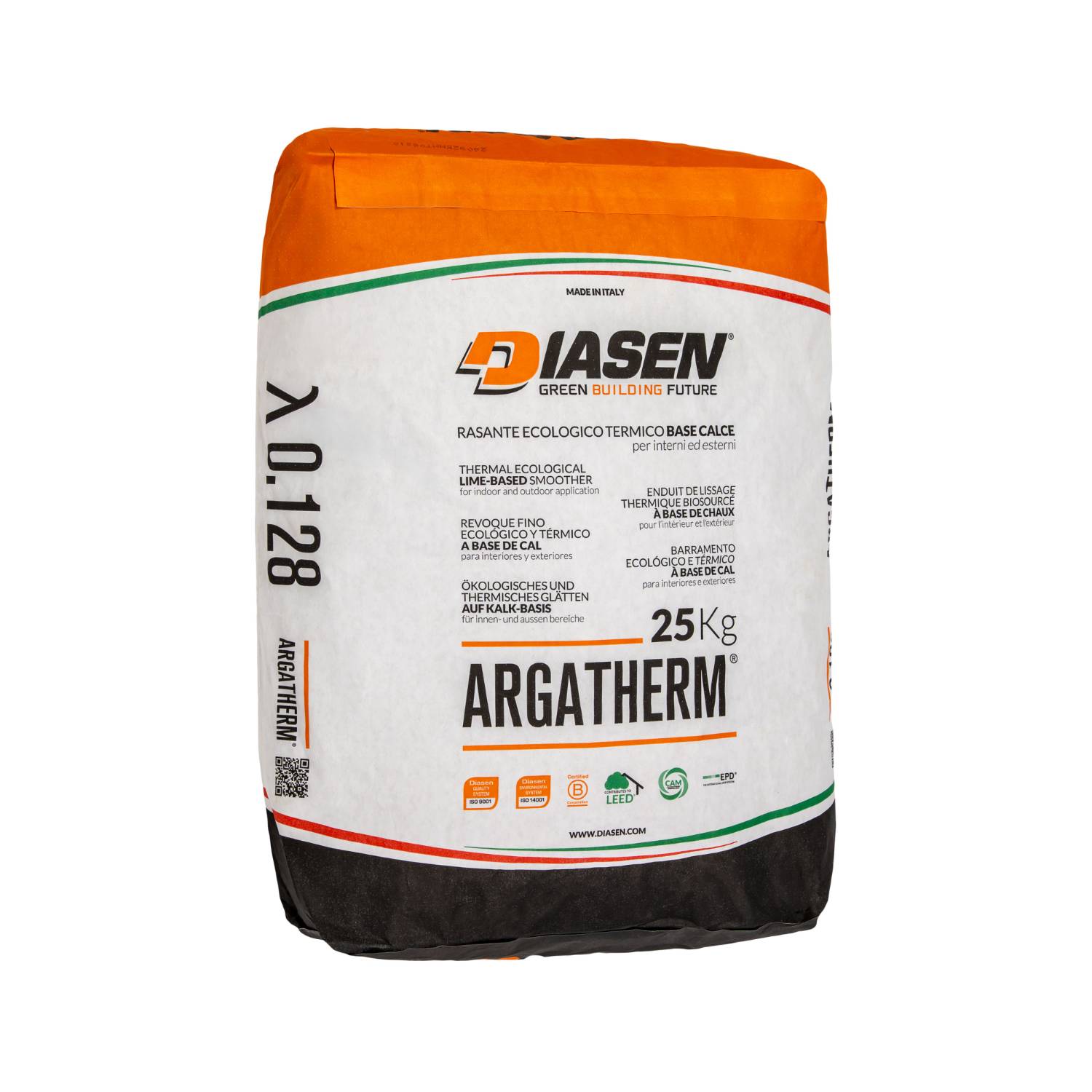 Diasen Argatherm finishing plaster - Finishing Lime Skim Coat