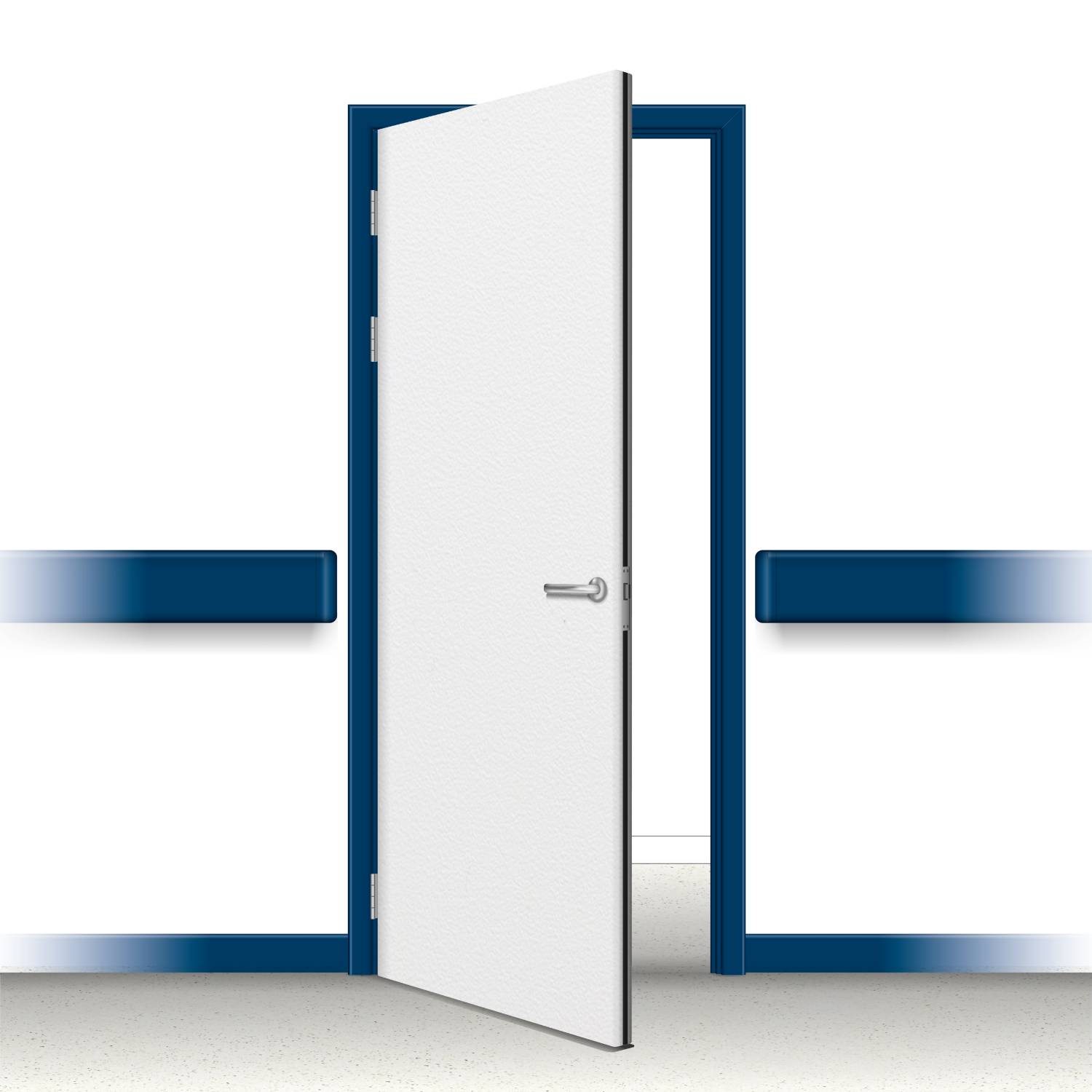 Postformed Single Doorset - Without Vision Panel