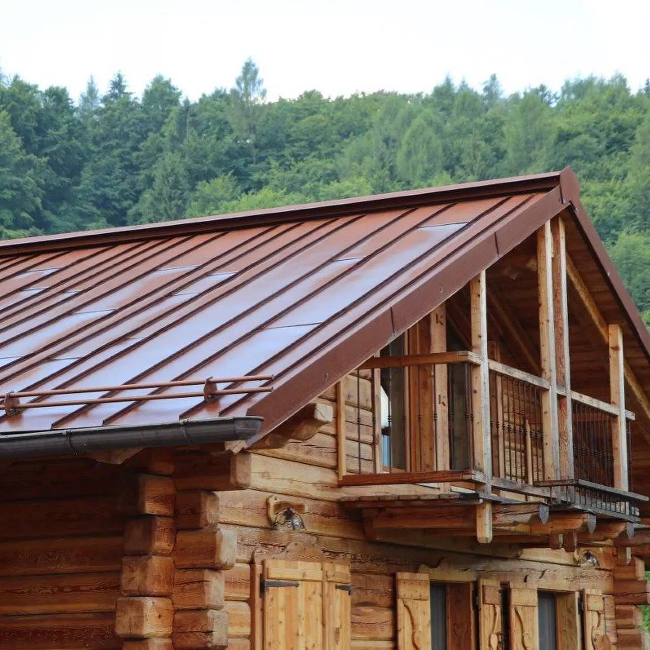 COR-TEN ® Weathered Steel Fully Supported Traditional Standing Seam Roofing and Facade Cladding - Standing Seam Roofing and Cladding