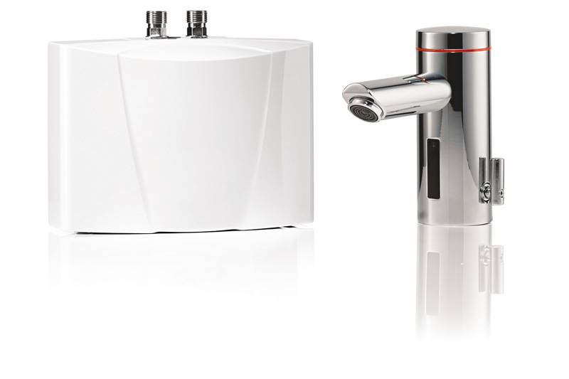 Conti+ Lumino Lavatory Faucets - Chrome, with IR-sensor, G1/2 - Touchless, Electronically Controlled