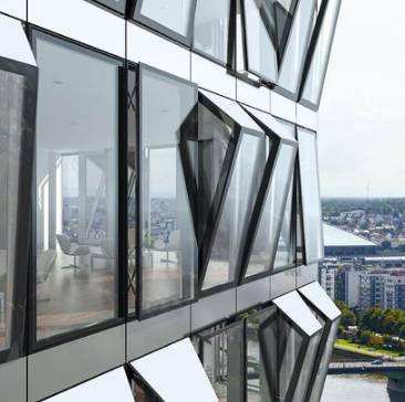 Aluminium Façade Insert Window System - AWS 114 - Outward or Parallel Opening