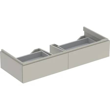 Geberit Xeno² Cabinet For Washbasin, With Width From 120 cm, With Two Drawers - Cabinet