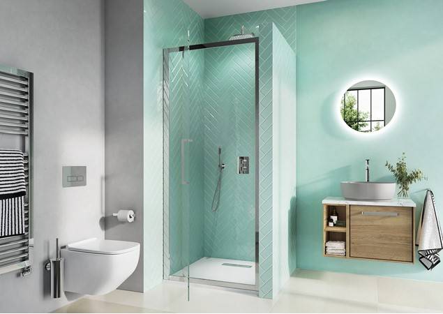 Infinity 8 Pivot Door - Shower Door