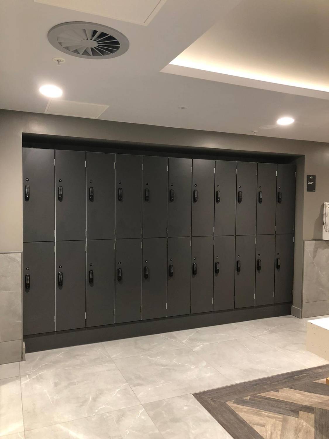 Heated Lockers