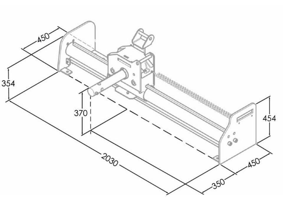 ASSA ABLOY DE6190MR Manual Wheel Restraint - Loading Bay Wheel Restraint System