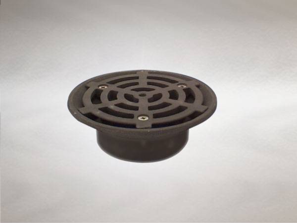 Direct connection gratings, cast iron, trapped