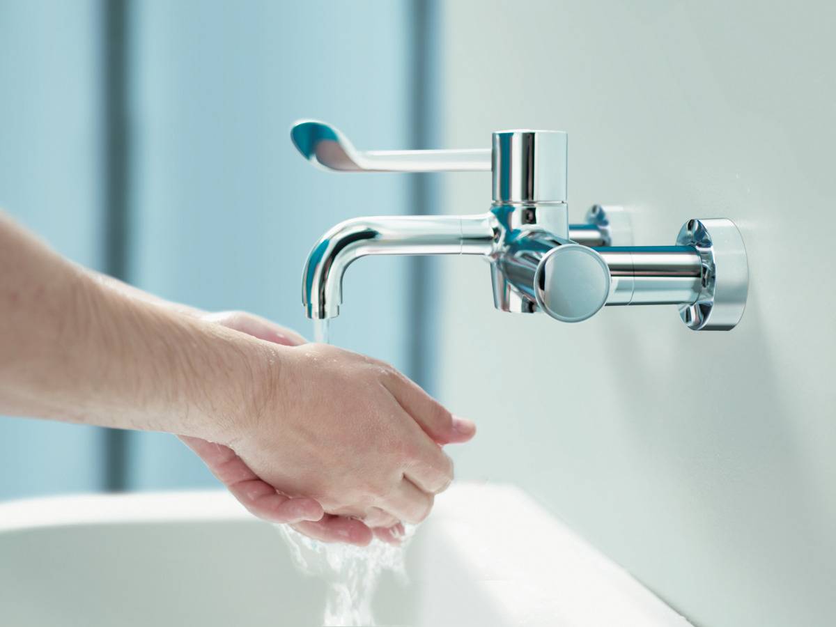 Markwik 21+ - Panel Mounted Thermostatic Basin Mixer Tap