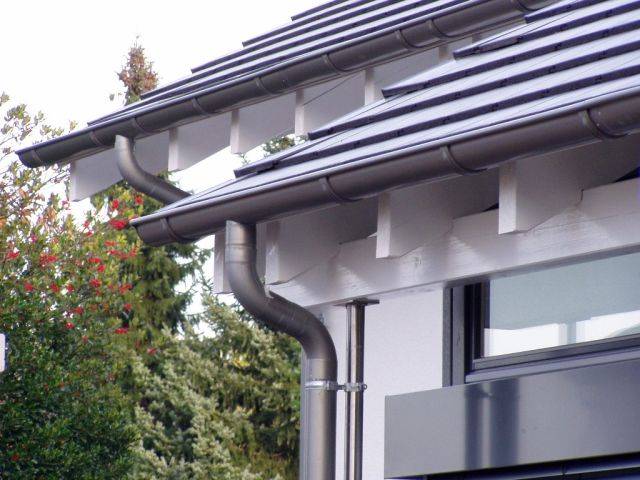 NedZink Zinc External Rainwater Roof Drainage System - External Rainwater Roof Drainage System