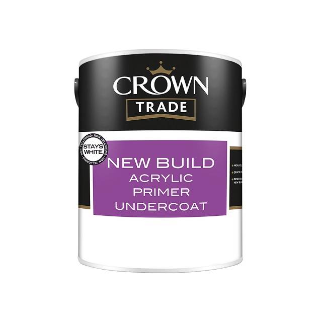 Crown Trade New Build Acrylic Primer Undercoat