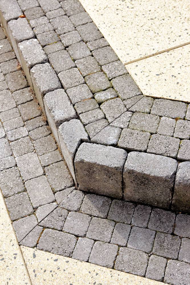 Mile Stone - Decorative Kerb and Walling
