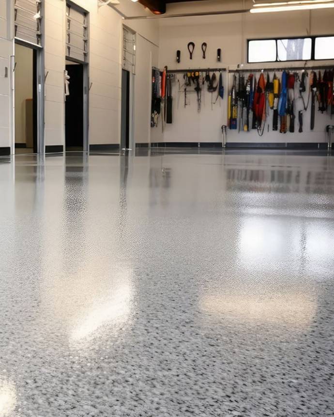 Resin Flooring System Acrydur™ Deco Flake - Very Fast Cure MMA Resin Floor System