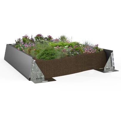 Slante Raised Planter Edge